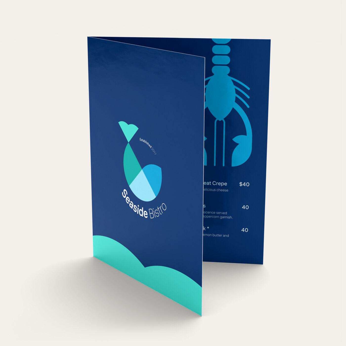 Waterproof Menus